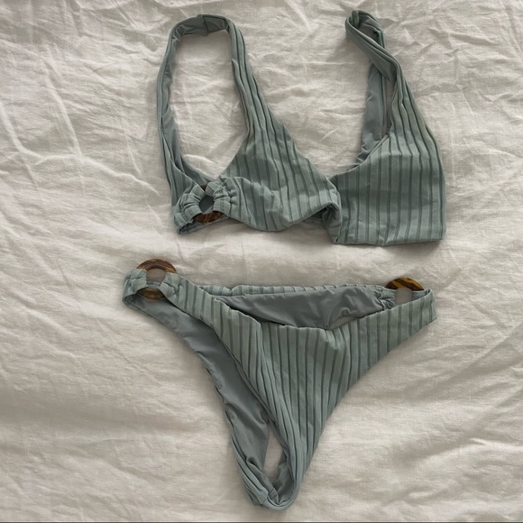 Amuse society ribbed bikini - Picture 3 of 3